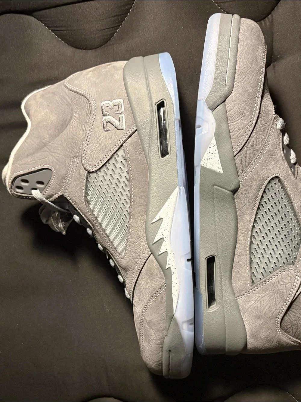 GREY WOLF JORDAN 5s